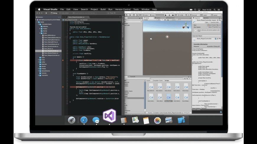 visual studio for mac tools for unity